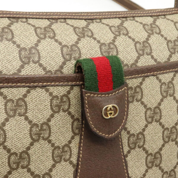 22230502 8 Gucci Gucci GG Plus Sherry Line Crossbody Pochette Beige