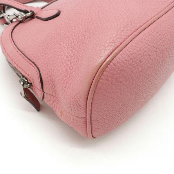 22240682 3 Gucci Mini 2way Leather Crossbody Shoulder Bag Pink