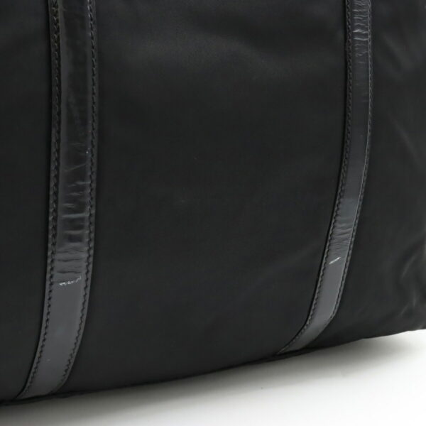 22340283 8 Prada Tote Bag Nylon Patent Leather Nero Black