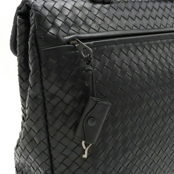 22340836 7 Bottega Veneta Intrecciato Briefcase Leather Black