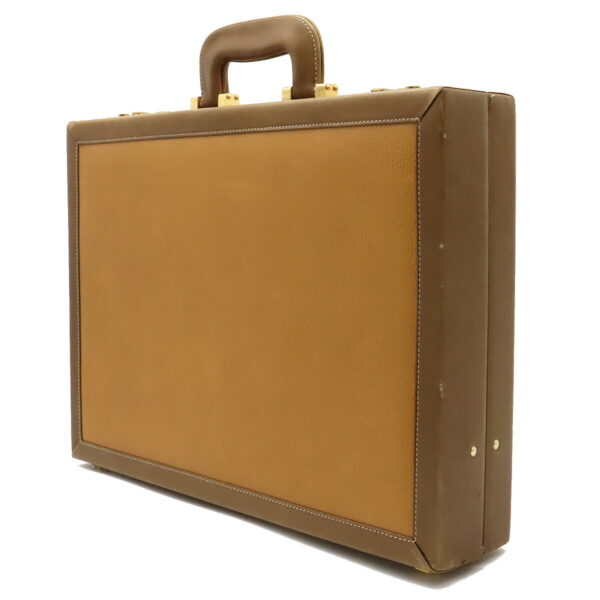 22340873 2 Loewe Amazona Attaché Case Leather Mustard