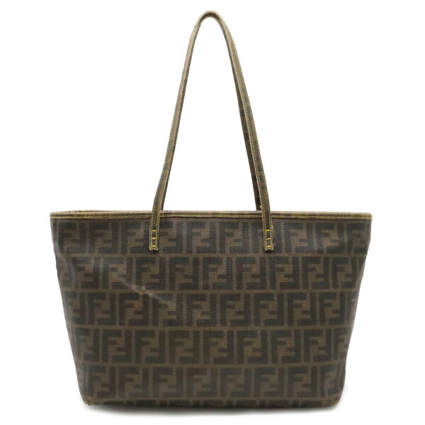 22360194 1 Fendi Zucca Pattern Tote Bag Khaki Brown