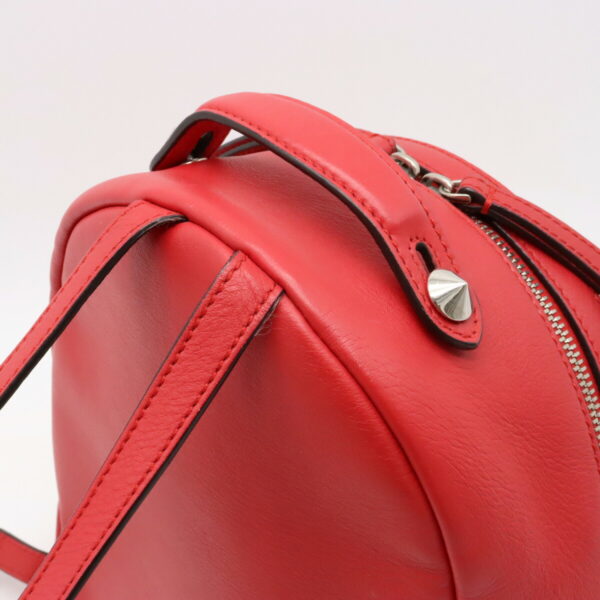 22361263 5 Fendi Mini Rucksack Valentine Edition Leather Red