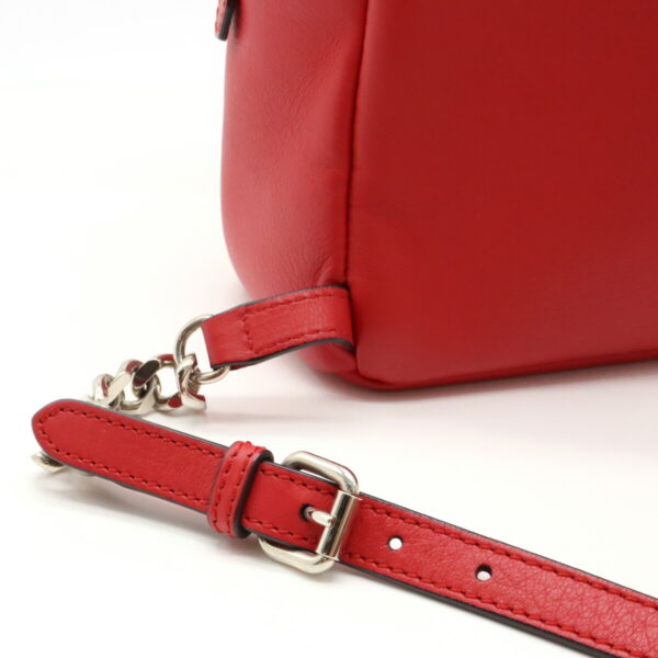 22361263 6 Fendi Mini Rucksack Valentine Edition Leather Red