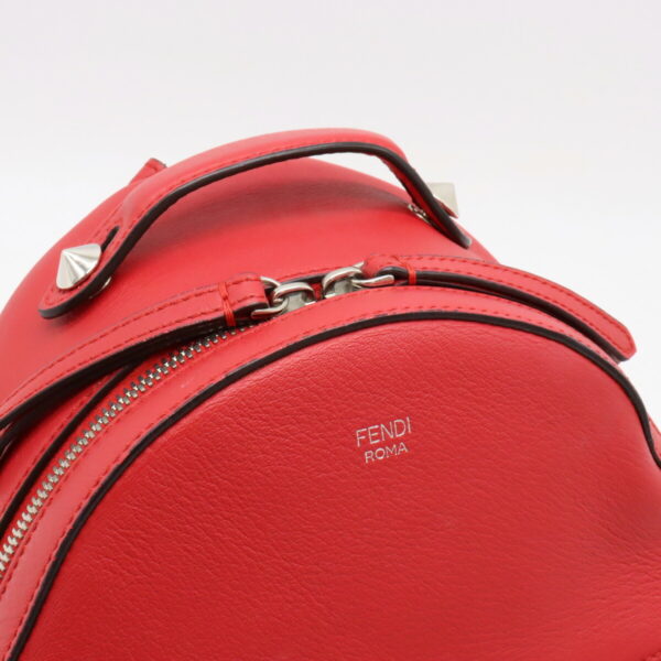 22361263 7 Fendi Mini Rucksack Valentine Edition Leather Red