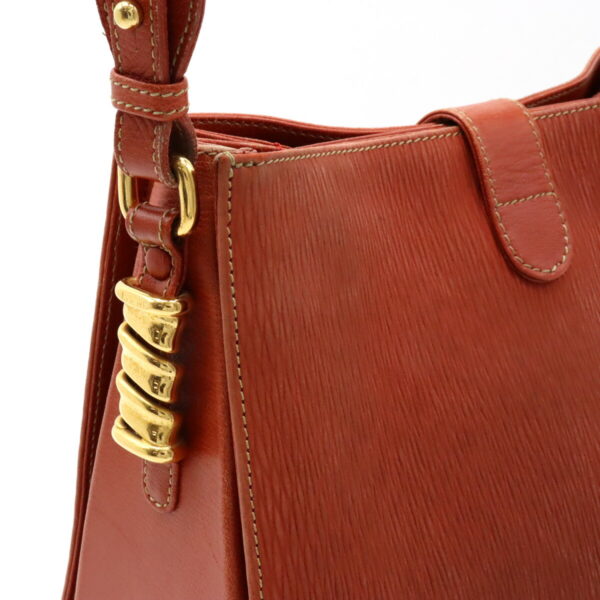 22390586 7 Loewe Velazquez Shoulder Bag Nubuck Leather Terracotta