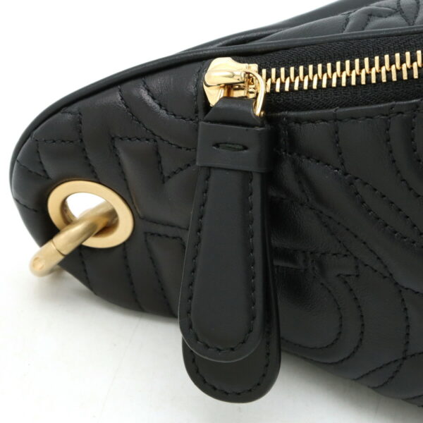 22400660 8 Salvatore Ferragamo Gancini Belt Bag Leather Black