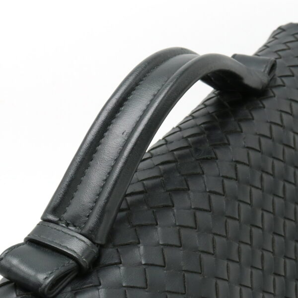 22400803 4 Bottega Veneta Intrecciato Briefcase Leather Black