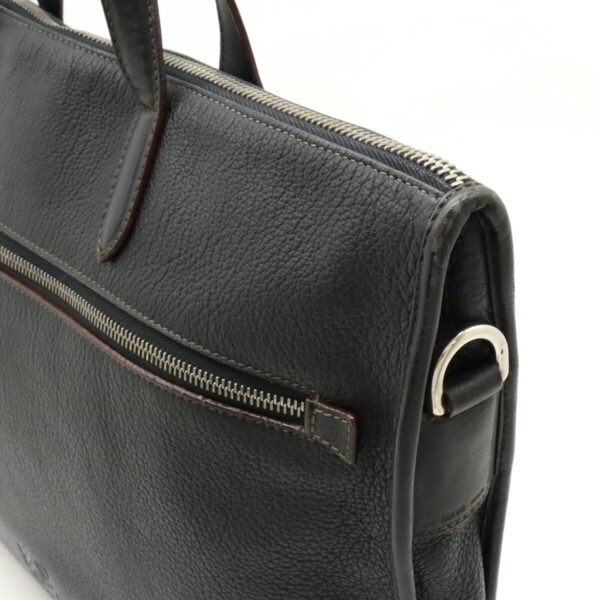 22411142 8 Loewe Anagram Toledo Briefcase Leather Black