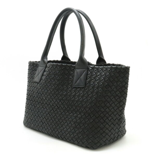 22420702 2 Bottega Veneta Intrecciato Tote Leather Black