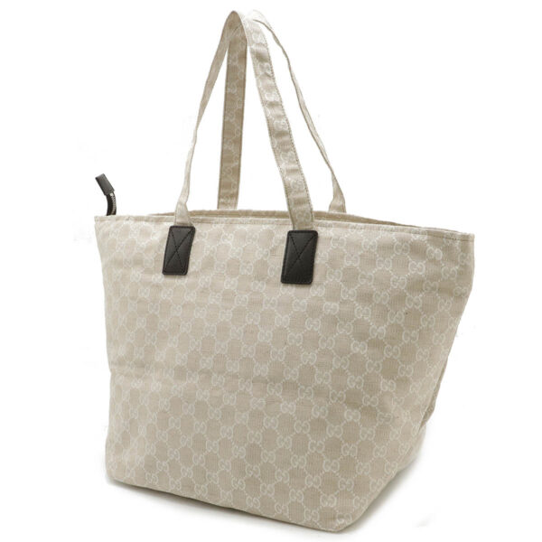 22450717 2 Gucci Museo GG Tote Bag Leather Light Beige