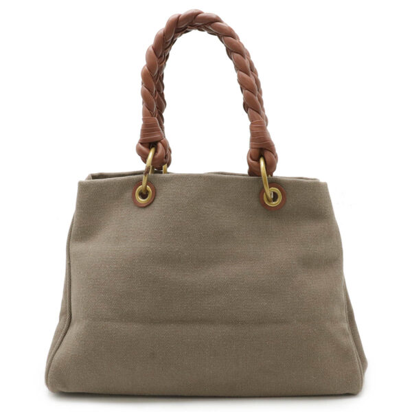 22450972 1 Bottega Veneta Intrecciato Tote Leather Khaki