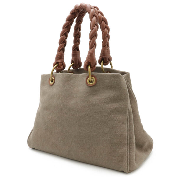 22450972 2 Bottega Veneta Intrecciato Tote Leather Khaki