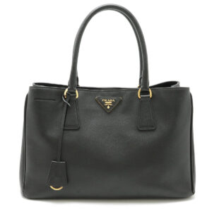 22460297 1 Prada Triangle Leather 2Way Bag Gray