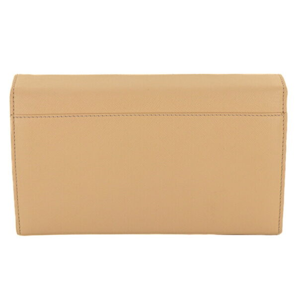 23 0578 04 Ferragamo Gancini Clutch Bag Beige