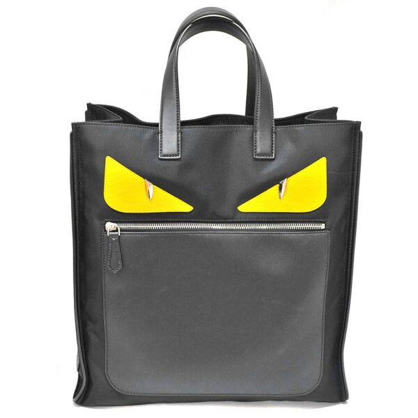 23 10208 1 Fendi Bugs Tote Bag Black