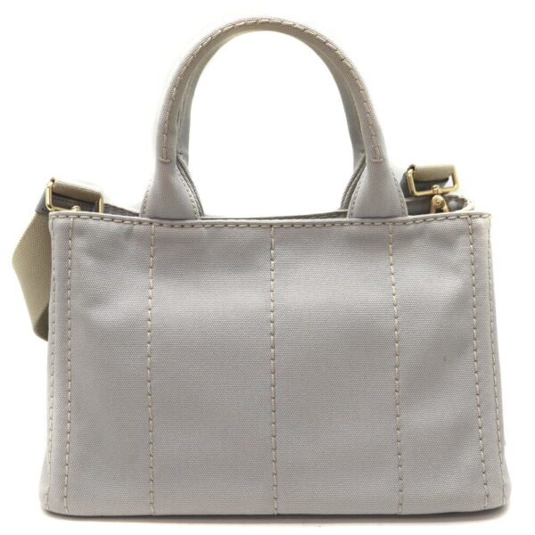 23 10845 2 Prada Canapa Tote Bag Gray