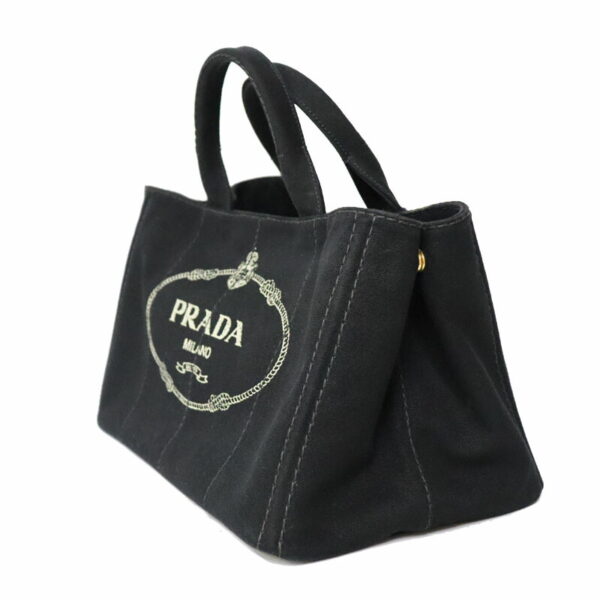 23 3002 2 Prada Canapa Tote Bag Black