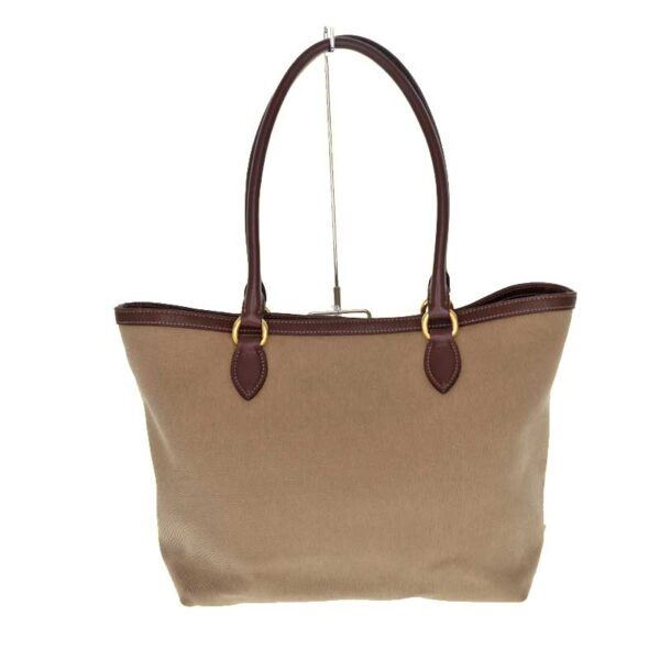 23 315 3 Prada Tote Bag Jacquard Khaki Brown