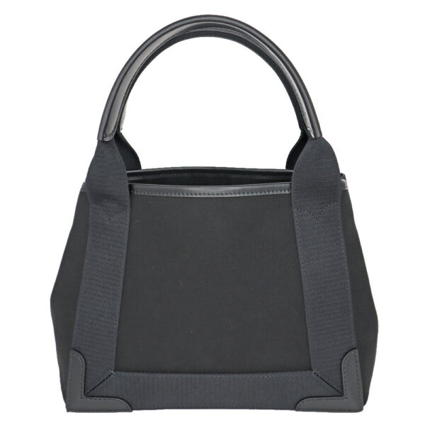 23 3209 02 Balenciaga Blue Hippo XS Tote Bag Canvas Black