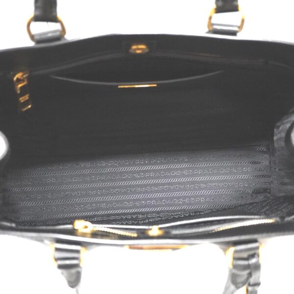 23 3233 8 Prada Saffiano 2WAY Bag Leather Black