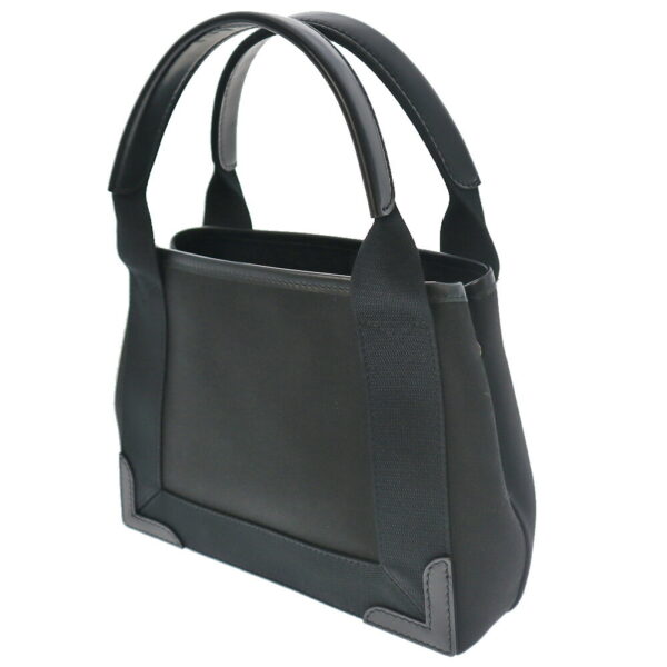 23 404 2 Balenciaga Blue Cabas Tote Bag Canvas Black