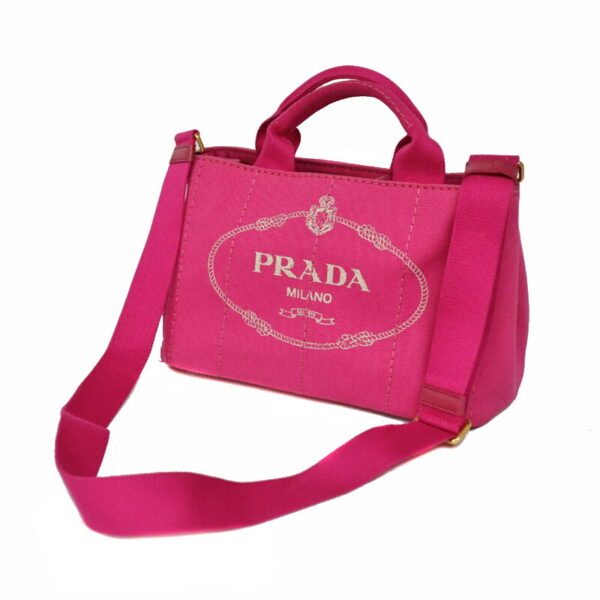 23 4150 9 Prada Canapa Tote Bag