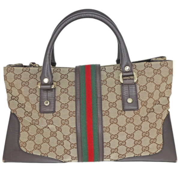 23 5343 02 Gucci Sherry Line Handbag