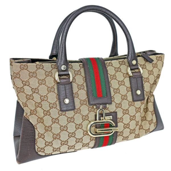 23 5343 Gucci Sherry Line Handbag