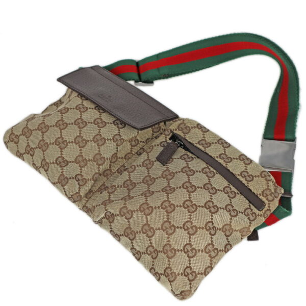 23 6052 Gucci Body Bag GG Canvas