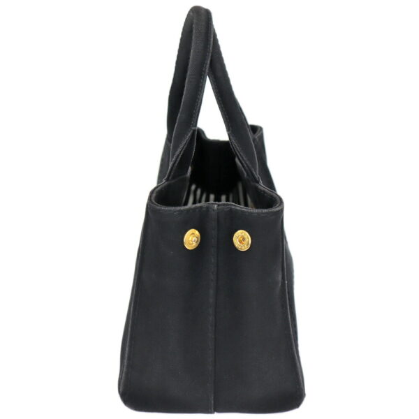 23 8301 3 Prada Canapa Mini 2WAY Bag Black