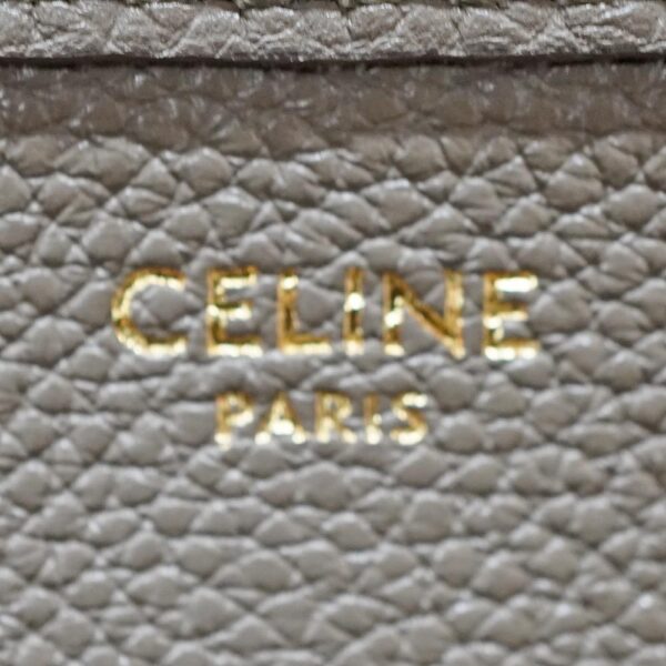 23 8446 8 Celine Small Fold Hippo 2WAY Leather Bag