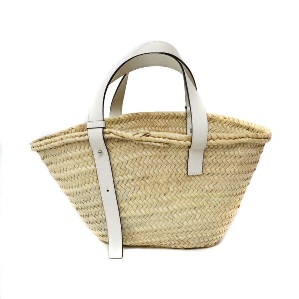 23 972 3 Loewe Raffia Anagram Basket Bag