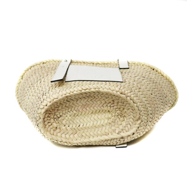 23 972 4 Loewe Raffia Anagram Basket Bag