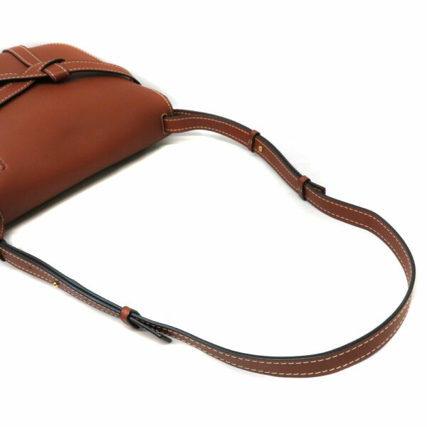 230074814 Loewe Gate Large Calfskin Shoulder Bag Brown