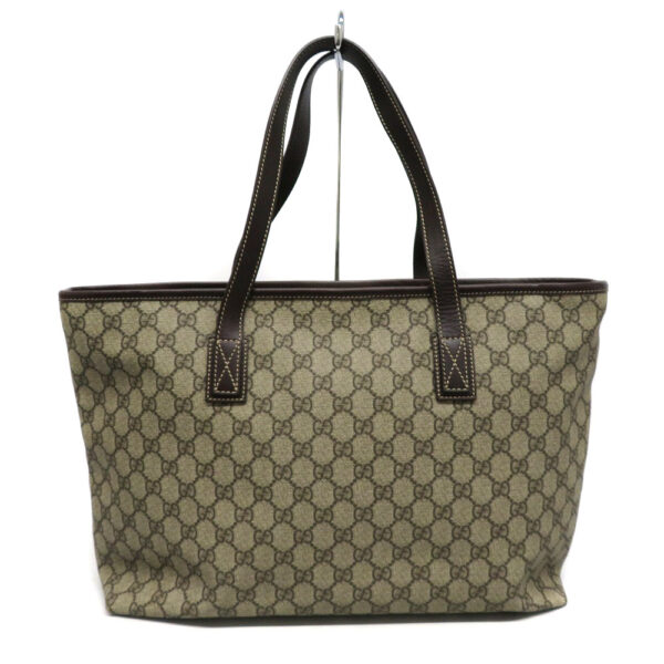 23019612 Gucci Tote Bag GG Supreme Canvas Beige