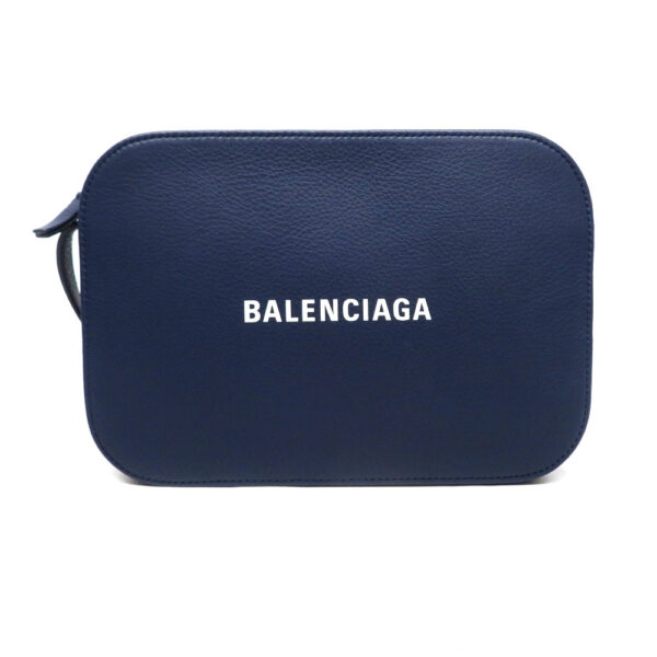 23025381 Balenciaga Everyday Camera Bag Leather Black Shoulder Bag