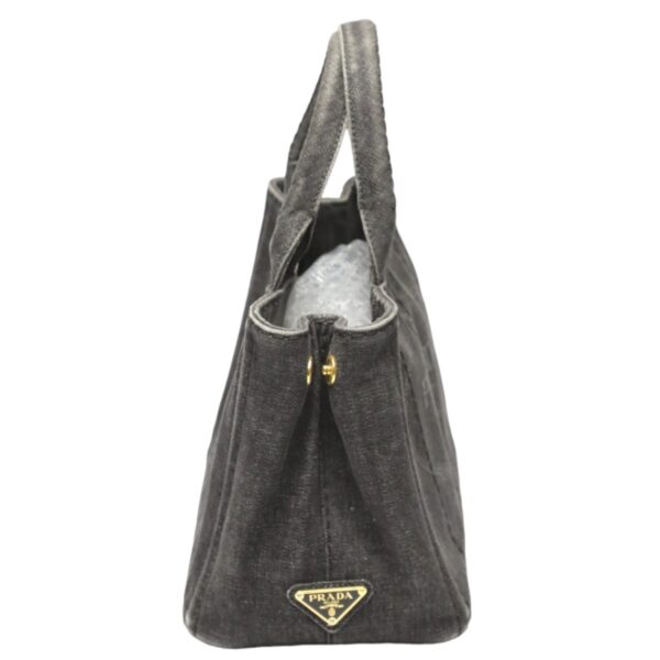 2311140003001 4 Prada Tote Bag Kanapa Mini Denim Black