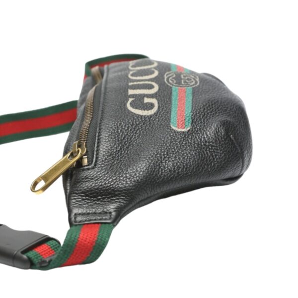 2312020002003 0 4 Gucci Waist Pouch Leather Black