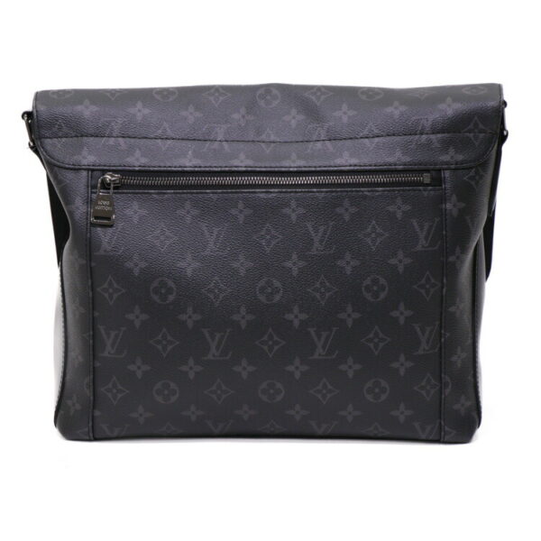 24 0909 04 Louis Vuitton Monogram Explorer MM Shoulder Bag Black