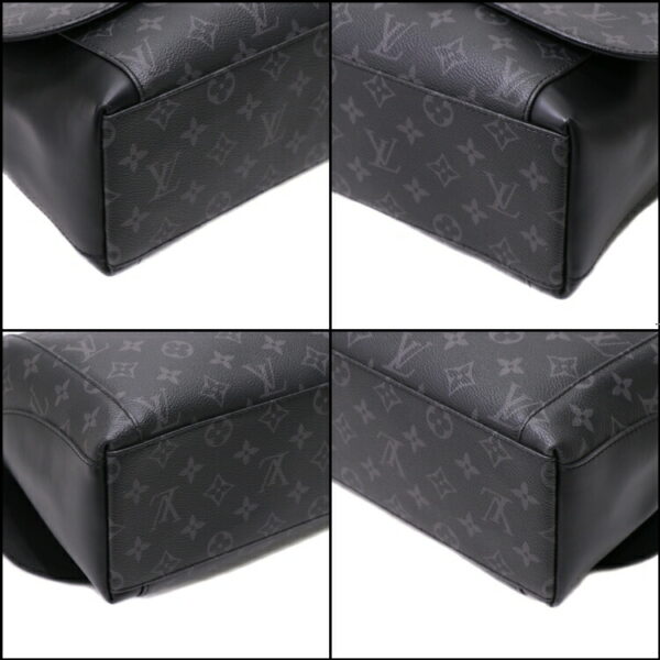 24 0909 06 Louis Vuitton Monogram Explorer MM Shoulder Bag Black