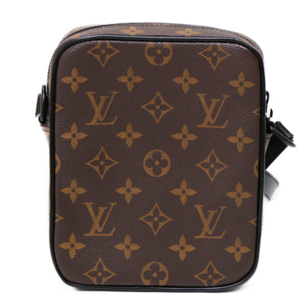 24 0914 04 Louis Vuitton Christopher Wearable Wallet Shoulder Bag Black Brown