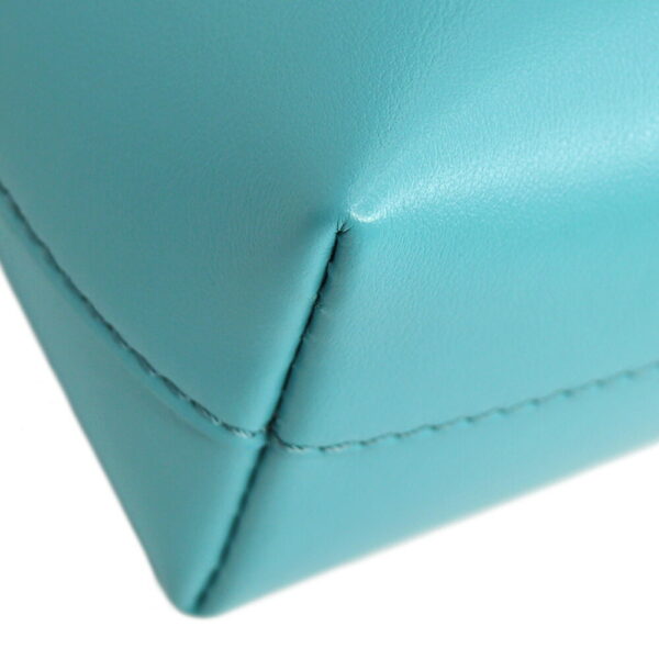 24 1453 5 Chloe Micro Tote Bag Leather Aqua Sea