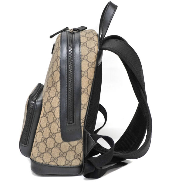 24 2129 3 Gucci Backpack Rucksack GG Canvas Beige