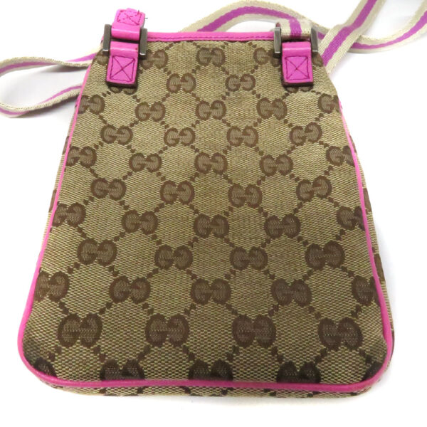 24 214311 Gucci Pochette GG Canvas Pink