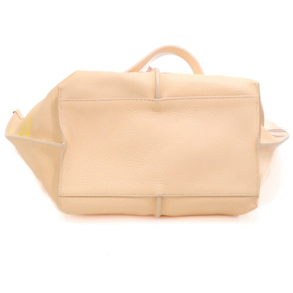 24 2566 11 Chloe Vick Blondie Tote Bag Leather Beige