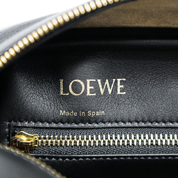 24 2620 10 Loewe Amazona 19 Jacquard Handbag Black