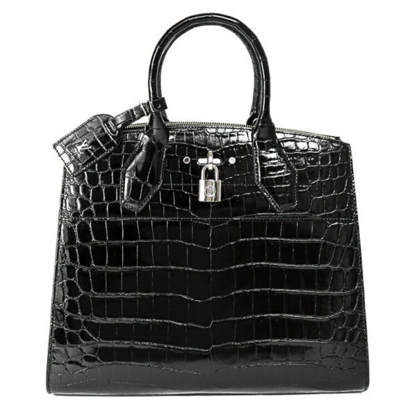 24 2814 02 Louis Vuitton City Steamer MM Handbag Black