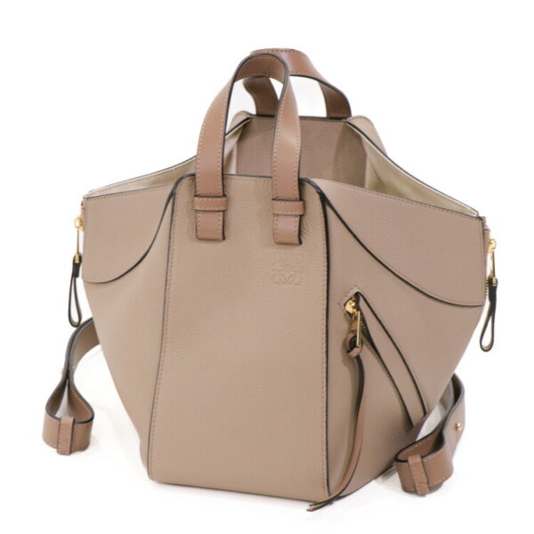 24 3235 02 Loewe Hammock Small Handbag Beige