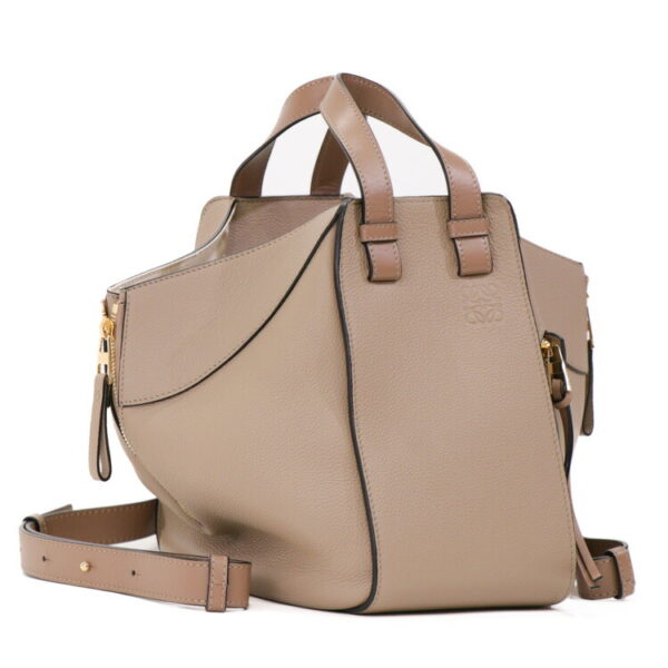 24 3235 03 Loewe Hammock Small Handbag Beige